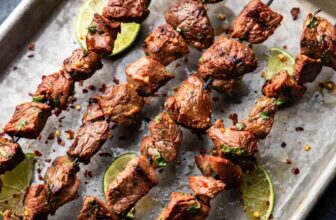 Simple Marinated Beef Kabobs
