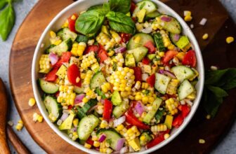 Summer time Contemporary Corn Salad