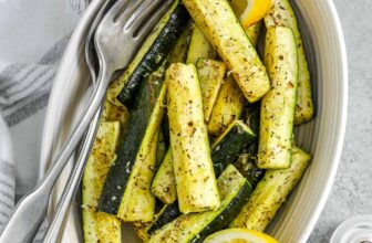 Straightforward Roasted Zucchini – Spend With Pennies