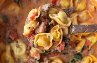ITALIAN SAUSAGE TORTELLINI SOUP – The Southern Woman Cooks