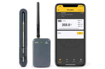 ThermoWorks’ RFX Meat wi-fi probe makes use of radio waves as an alternative of Bluetooth to watch meals on the grill