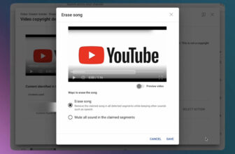 YouTube upgrades its ‘erase music’ software to take away copyrighted music solely