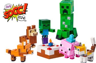 Lego Reveals Minecraft Birthday Pig Celebration Set