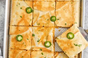Sheet Pan Quesadillas – Spend With Pennies