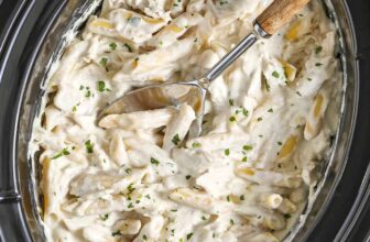 Crock Pot Rooster Alfredo – Spend With Pennies