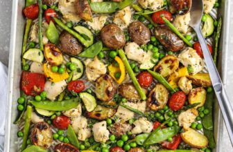 Sheet Pan Hen and Greens