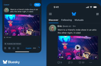 Bluesky now helps you to add movies, however there are some caveats