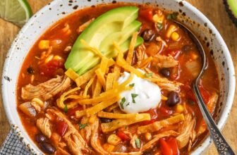 Hen Enchilada Soup – Spend With Pennies