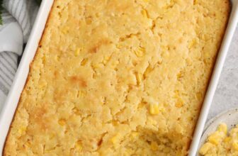 Fast & Straightforward Corn Casserole