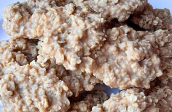 Peanut Butter Oatmeal Cookies are No Bake Cookies!