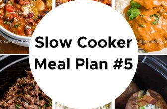 Gradual Cooker Meal Plan #5