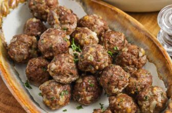 Simple Meatball Recipe – Spend With Pennies