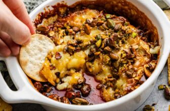 Scorching Honey Pistachio Baked Brie