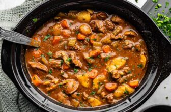 Gradual Cooker Beef Stew – The Keep At House Chef