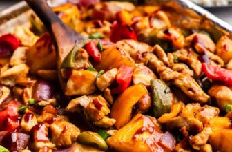 Sheet Pan Hawaiian Rooster and Veggies