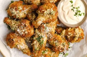 Garlic Parmesan Wings